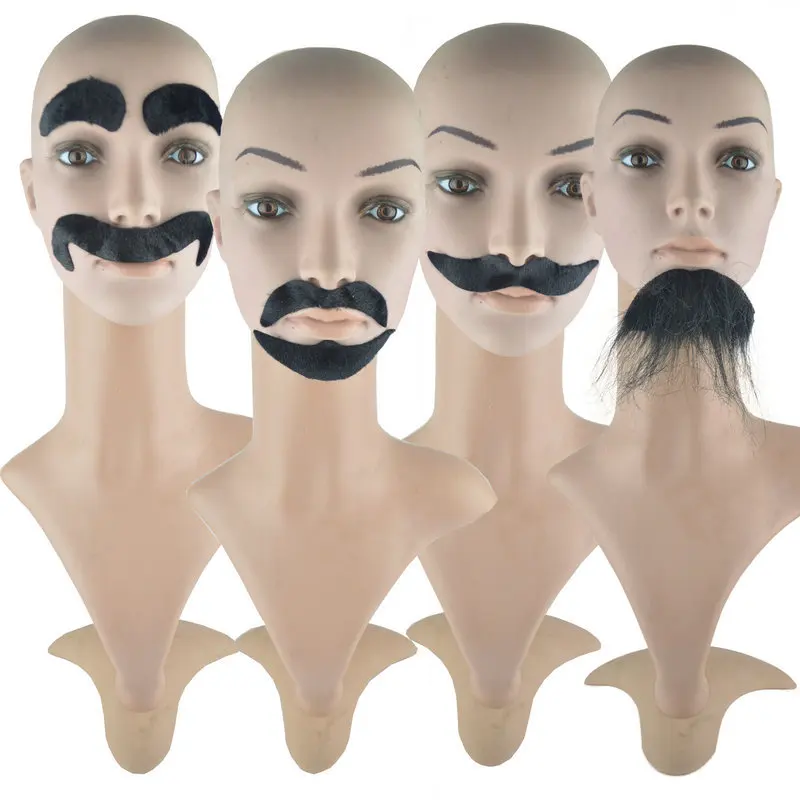 10pcs Masquerade Party Stage Costume Props Holiday Simulation Four Styles of Fake Beard Men Women Adults Cosplay
10pcs Masquerade Party Stage Costume Props Holiday Simulation Four Styles of Fake Beard Men Women Adults Cosplay
