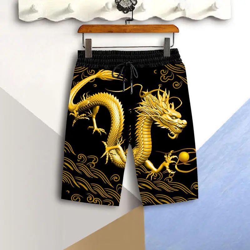 Men's shorts 2020 summer clothing pants 3D Chinese dragon print casual sports shorts fade resistant casual shorts
Men's shorts 2020 summer clothing pants 3D Chinese dragon print casual sports shorts fade resistant casual shorts