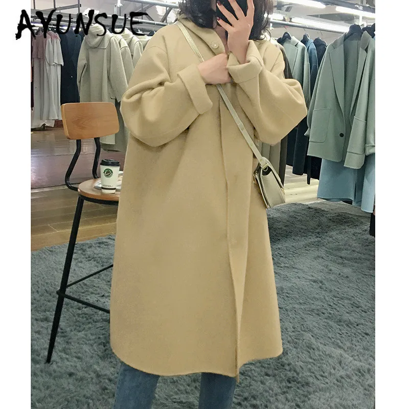 Spring Autumn Coat Women Clothes 2020 Korean Oversized Women Coat Vintage Wool Coat Women Manteau Femme Casaco YR037 YY2031
Spring Autumn Coat Women Clothes 2020 Korean Oversized Women Coat Vintage Wool Coat Women Manteau Femme Casaco YR037 YY2031