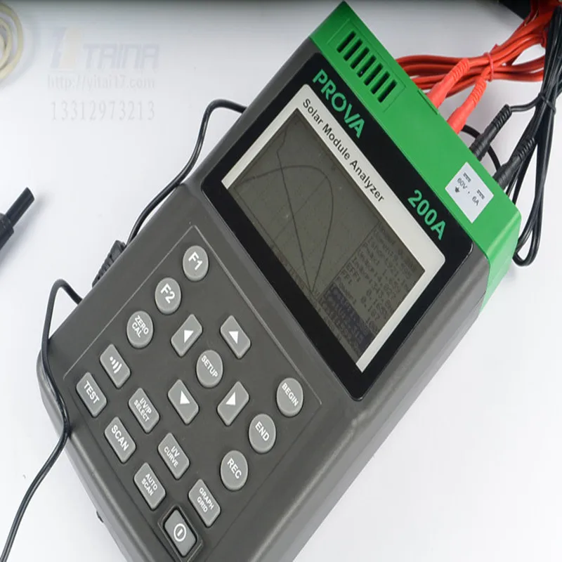 PROVA200A Solar Module Analyzer Solar Power Meter PV Analyzer
PROVA200A Solar Module Analyzer Solar Power Meter PV Analyzer
