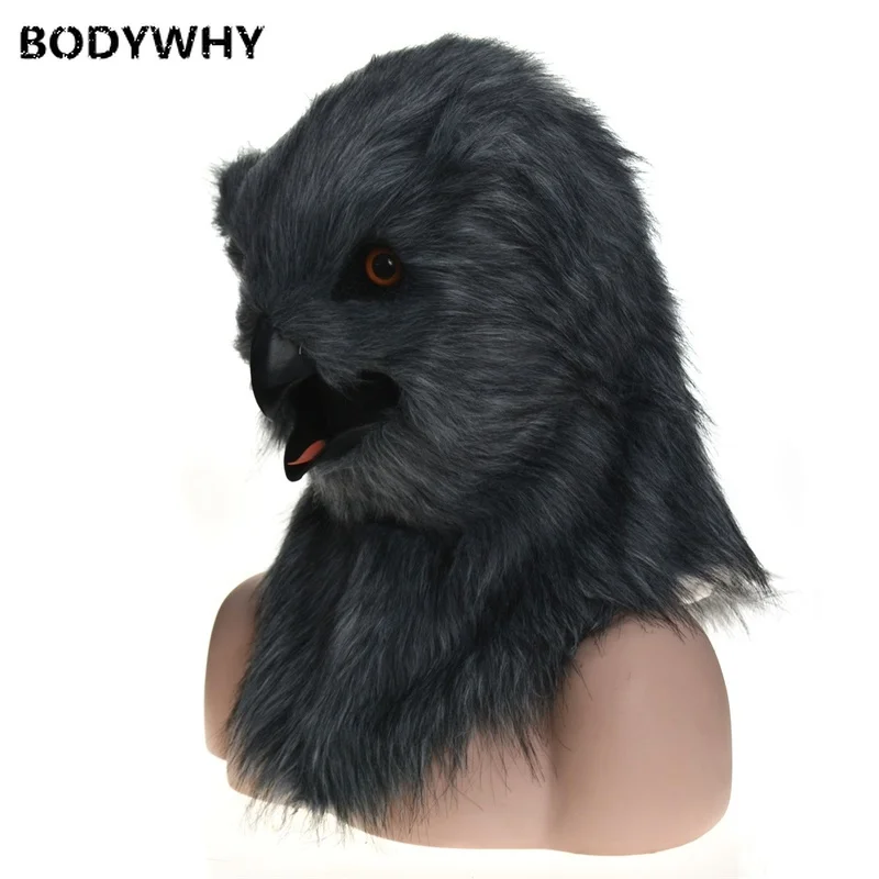 2020 Dark gray owl Mascot Costume Can Move Mouth Head Suit Halloween Outfit Cosplay Promotion Carnival Halloween
2020 Dark gray owl Mascot Costume Can Move Mouth Head Suit Halloween Outfit Cosplay Promotion Carnival Halloween