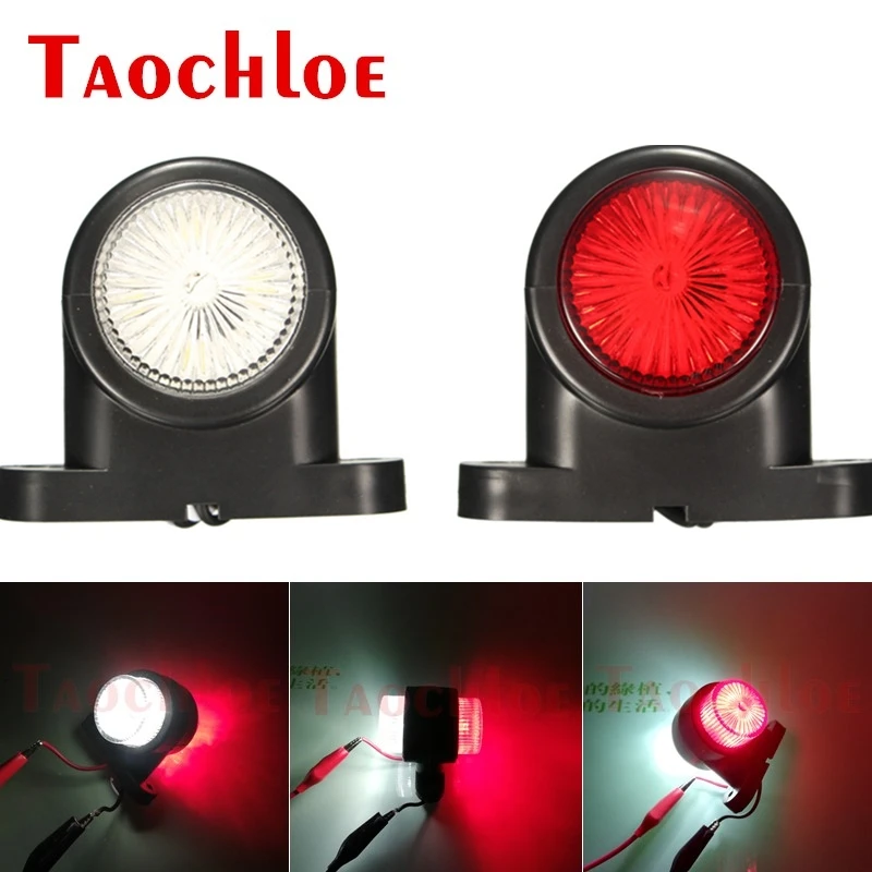 10Pcs 12V Truck Parking Lights 24V LED Position Light Trailer Tractor Lorry Side Marker Lamp Rear Light Red White
10Pcs 12V Truck Parking Lights 24V LED Position Light Trailer Tractor Lorry Side Marker Lamp Rear Light Red White