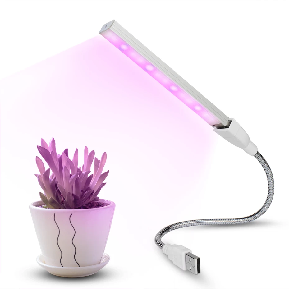 Led USB Plant Grow Light Strip Lights Full Spectrum Phytolamp Red Blue UV Plants Growing for Seedling Flower Vegetable Succulent
Led USB Plant Grow Light Strip Lights Full Spectrum Phytolamp Red Blue UV Plants Growing for Seedling Flower Vegetable Succulent