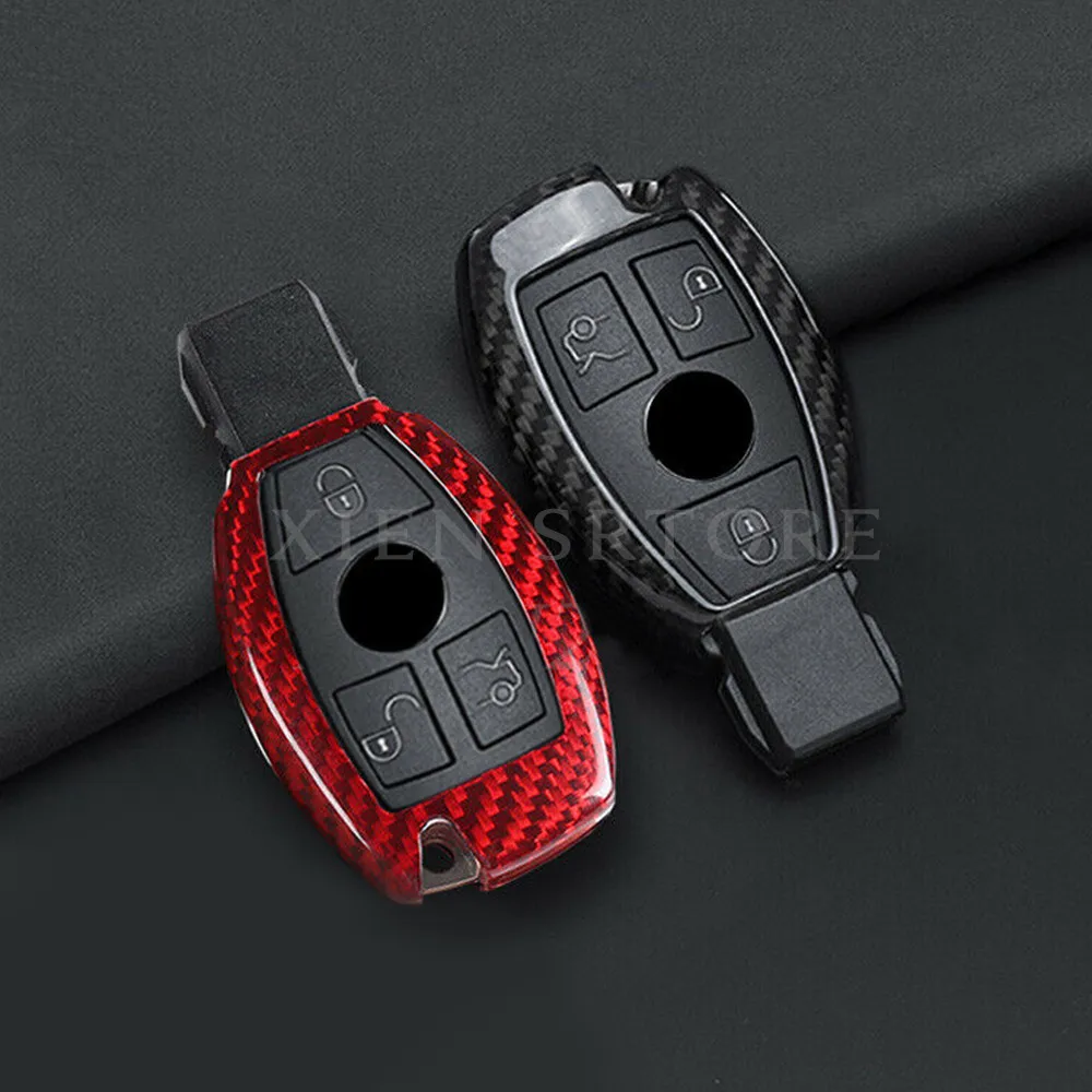 100% Carbon Fiber Car Remote Smart Key Case Cover Shell Holder For Mercedes Benz AMG C E G S M GL CLS CLK G Class Accessories
100% Carbon Fiber Car Remote Smart Key Case Cover Shell Holder For Mercedes Benz AMG C E G S M GL CLS CLK G Class Accessories