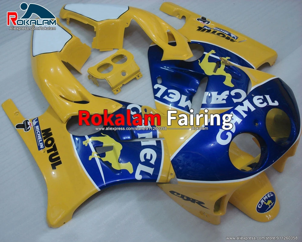 ABS Bodywork For Honda CBR250RR MC22 1994 CBR 250RR MC22 1990 CBR250 RR 92 91 93 Motorbike Yellow Fairings (Injection Molding)
ABS Bodywork For Honda CBR250RR MC22 1994 CBR 250RR MC22 1990 CBR250 RR 92 91 93 Motorbike Yellow Fairings (Injection Molding)