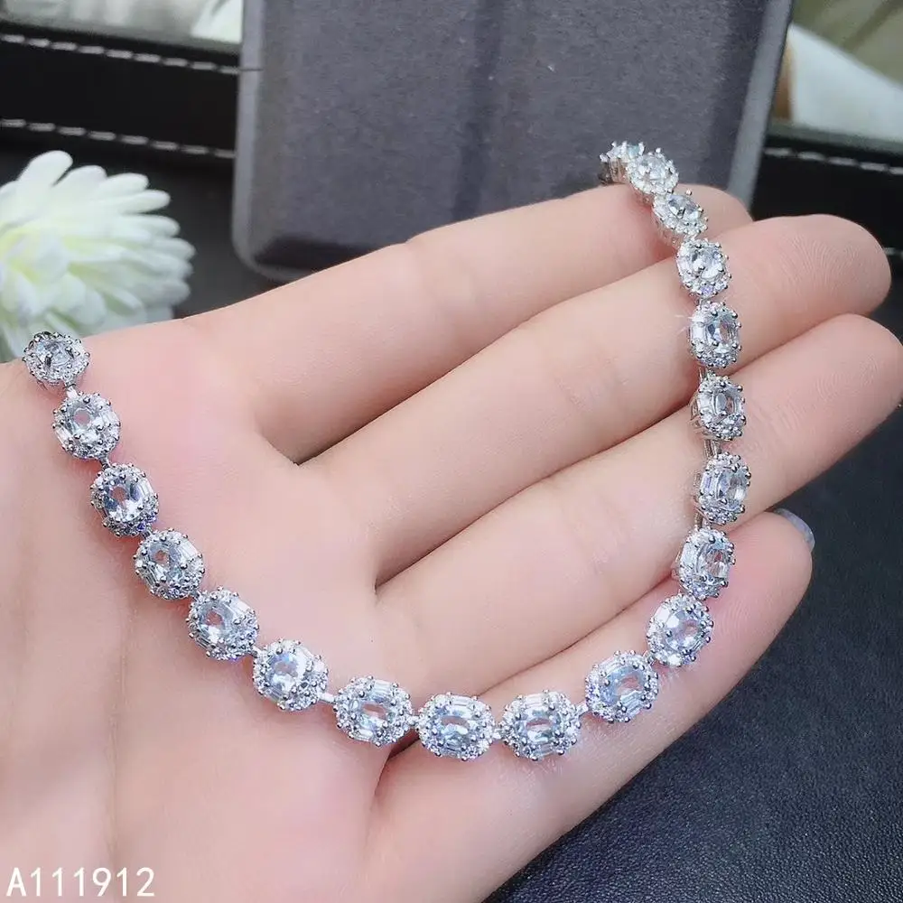 KJJEAXCMY fine jewelry natural Aquamarine 925 sterling silver new women hand bracelet support test luxury
KJJEAXCMY fine jewelry natural Aquamarine 925 sterling silver new women hand bracelet support test luxury