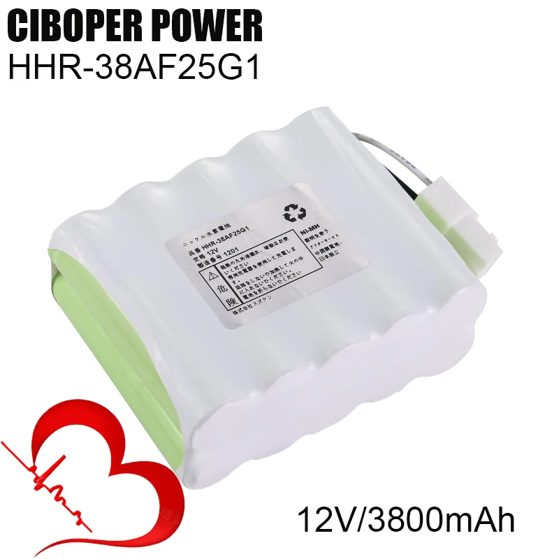 CP Medical аккумулятор HHR-38AF25G1 12 В 3800 мАч для замены батареи Cardico 1210 1211 ECG EKG монитора жизненно важных признаков
CP Medical аккумулятор HHR-38AF25G1 12 В 3800 мАч для замены батареи Cardico 1210 1211 ECG EKG монитора жизненно важных признаков