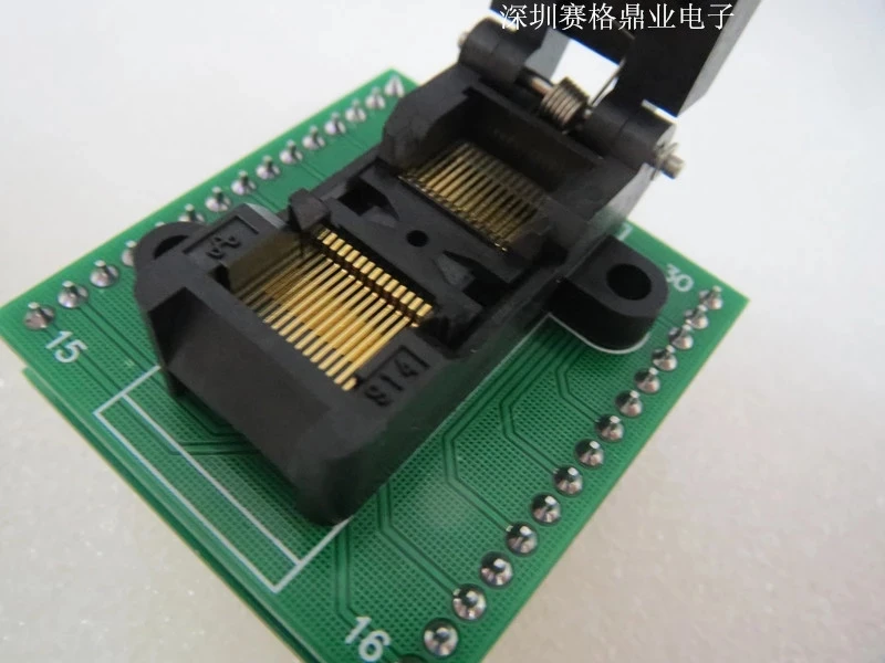 Original YAMAICHI IC Test Seat IC51-0302-914 IC51-0242-913 Burning Programme TSSOP30 SSOP30 Socket Adapter
Original YAMAICHI IC Test Seat IC51-0302-914 IC51-0242-913 Burning Programme TSSOP30 SSOP30 Socket Adapter