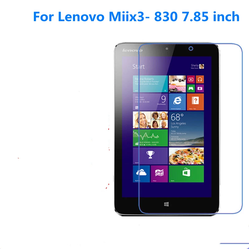 For Lenovo Miix3-830 Miix 3 830 7.85 inch tablet Screen Protector 9H Toughened Protective Film Guard Tempered Glass
For Lenovo Miix3-830 Miix 3 830 7.85 inch tablet Screen Protector 9H Toughened Protective Film Guard Tempered Glass