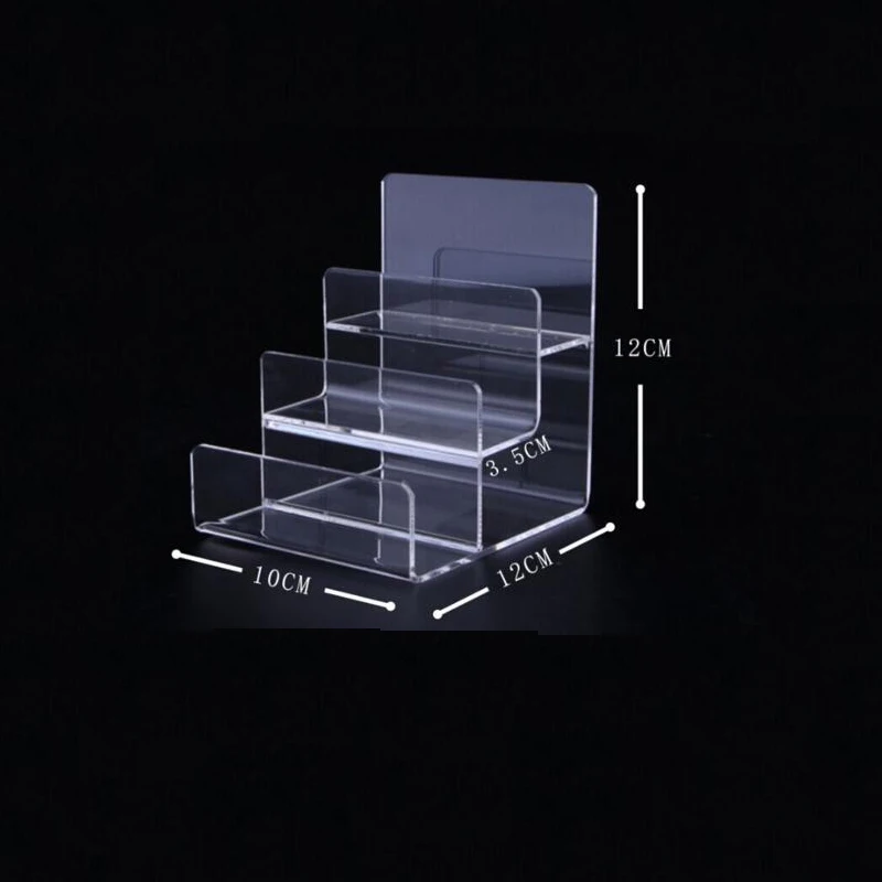 Three-layers reinforced Acrylic Wallet Display Stand Purse Holder fashion Nail polish cosmetics jewelry shelf phone display rack
Three-layers reinforced Acrylic Wallet Display Stand Purse Holder fashion Nail polish cosmetics jewelry shelf phone display rack