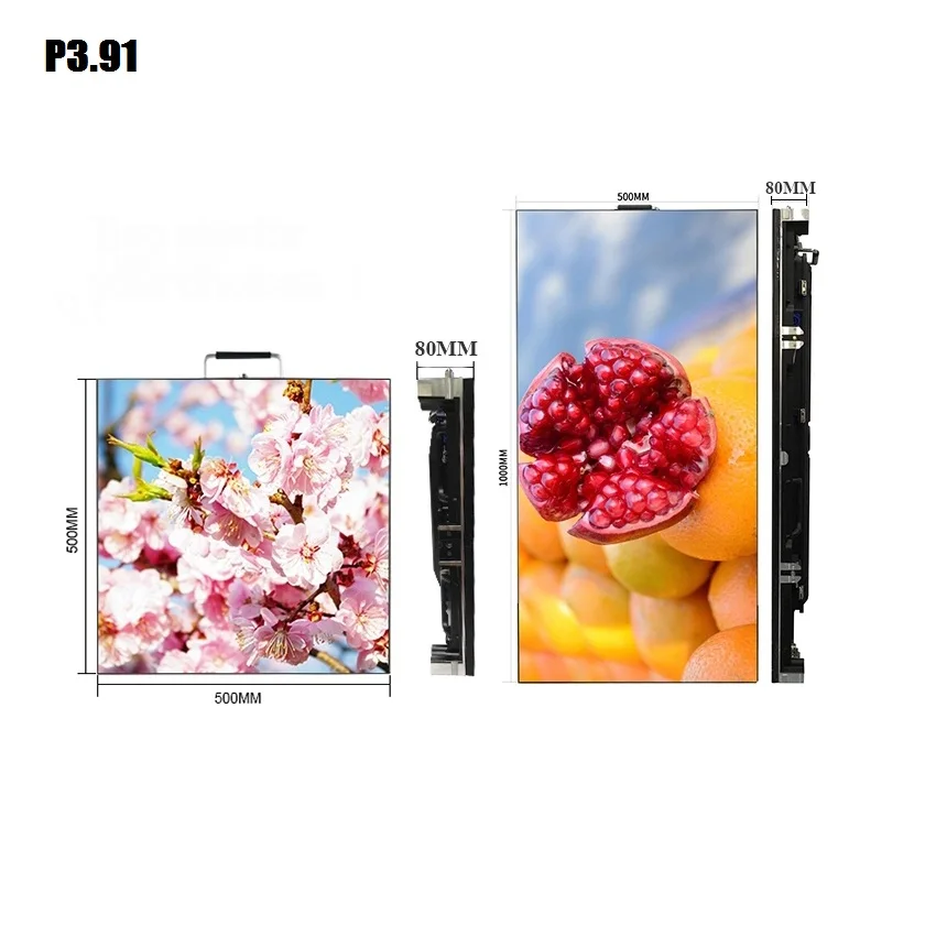 Наружный SMD P3.91 HD 500x500 точек x мм шкаф Аренда полноцветный светодиодный дисплей для рекламного щита экран
Наружный SMD P3.91 HD 500x500 точек x мм шкаф Аренда полноцветный светодиодный дисплей для рекламного щита экран