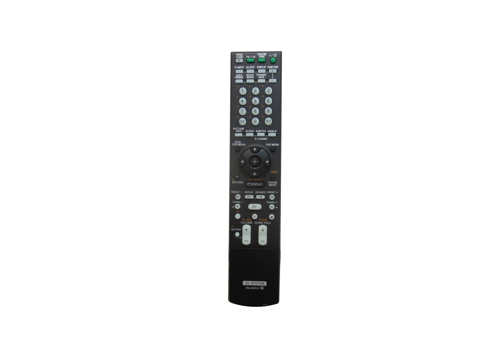 Пульт дистанционного управления для Sony RM-ADP018 148014411 DAV-IS10 DAV-X10 HCD-IS10 HCD-IS50 HCD-X10 DVD домашний кинотеатр AV System
Пульт дистанционного управления для Sony RM-ADP018 148014411 DAV-IS10 DAV-X10 HCD-IS10 HCD-IS50 HCD-X10 DVD домашний кинотеатр AV System