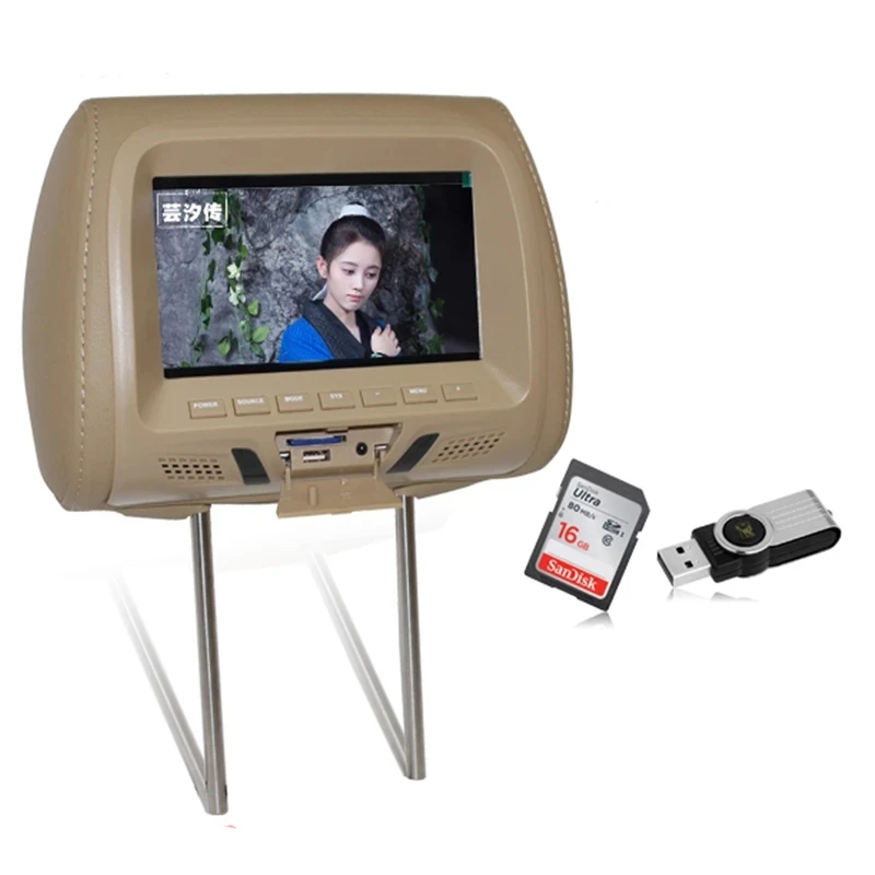 Автомобильный монитор 7 дюймов, подголовник, USB/SD/FM/AV, наушники 800x480, подголовник, ЖК-дисплей, автомобильный монитор, универсальный автомобильный MP5-плеер
Автомобильный монитор 7 дюймов, подголовник, USB/SD/FM/AV, наушники 800x480, подголовник, ЖК-дисплей, автомобильный монитор, универсальный автомобильный MP5-плеер