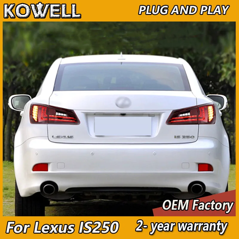 Car Styling for Lexus IS250 Taillights 2006-2012 IS300 Tail Light IS350 Rear DRL Fog Brake Reversing Turn Signal
Car Styling for Lexus IS250 Taillights 2006-2012 IS300 Tail Light IS350 Rear DRL Fog Brake Reversing Turn Signal