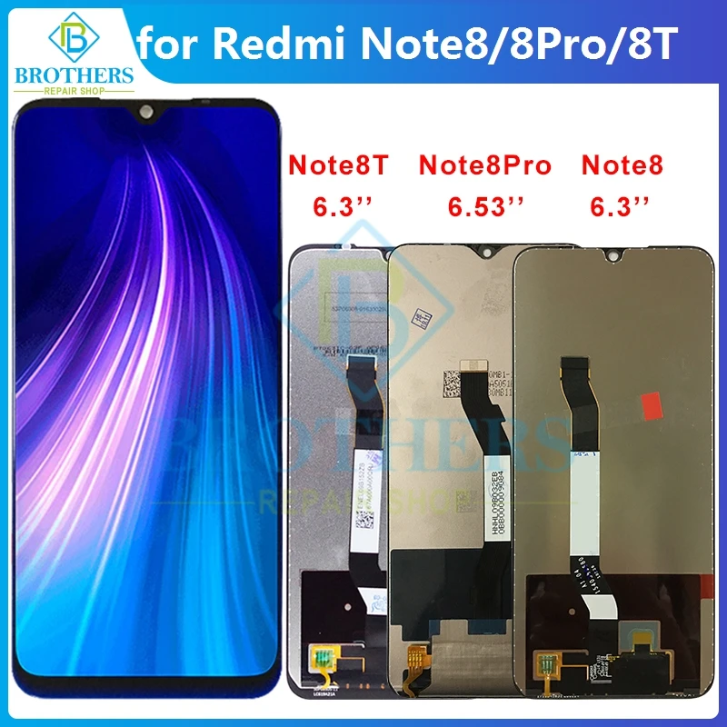 For Xiaomi Redmi Note 8 8T Note8Pro LCD Screen Note8 Note8T LCD Display Touch Screen Digitizer M1908C3JH M1906G7I M1908C3XG Top
For Xiaomi Redmi Note 8 8T Note8Pro LCD Screen Note8 Note8T LCD Display Touch Screen Digitizer M1908C3JH M1906G7I M1908C3XG Top