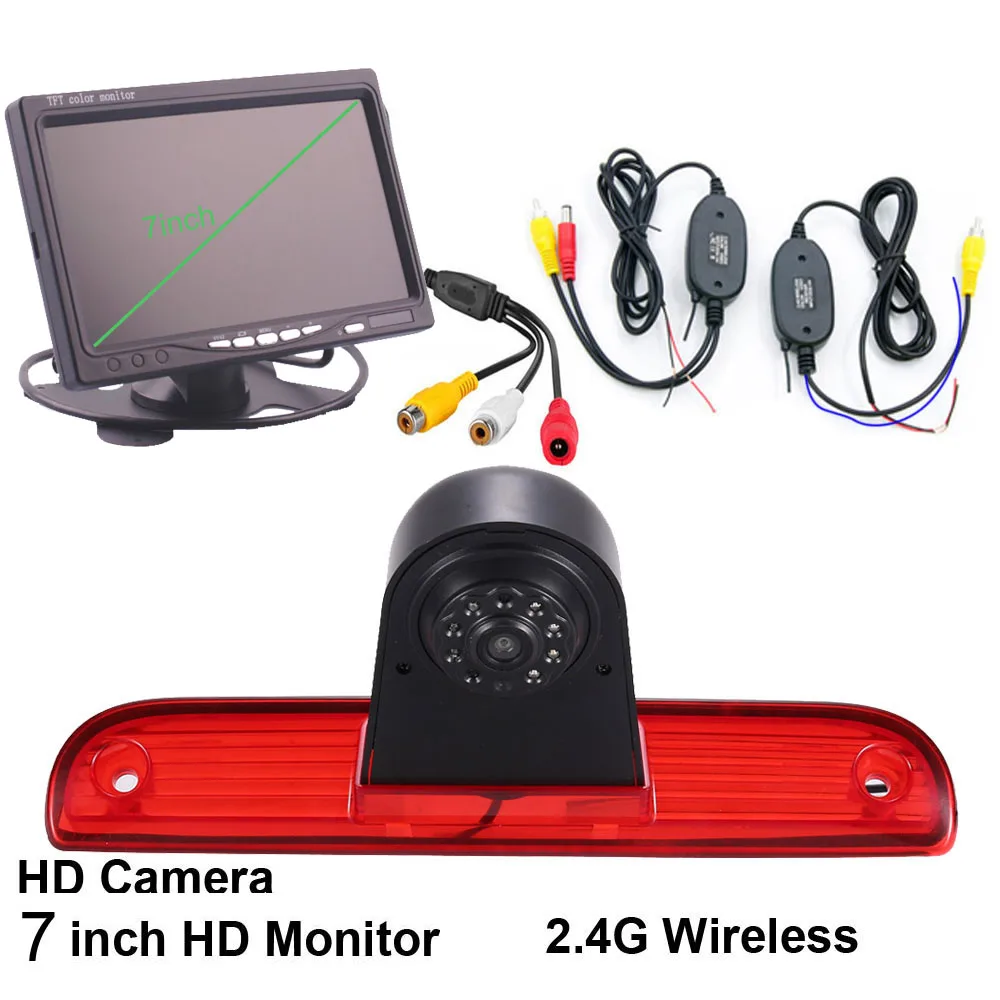 7 Inch Monitor +2.4G Wireless Car rear view back camera for Fiat Ducato X250 X290 Peugeot Boxter Citroen Jumper 2016 van
7 Inch Monitor +2.4G Wireless Car rear view back camera for Fiat Ducato X250 X290 Peugeot Boxter Citroen Jumper 2016 van