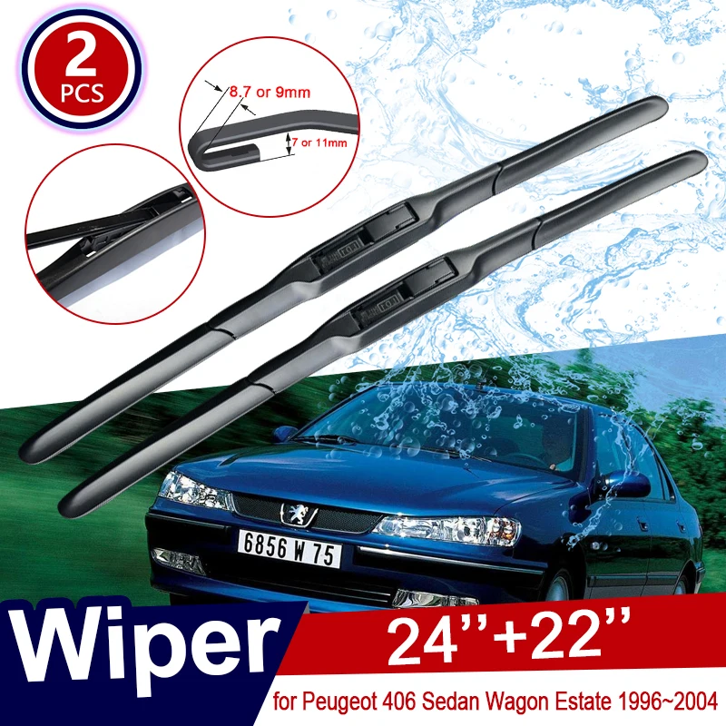 Щетка стеклоочистителя для Peugeot 406 седан универсал 1996 ~ 2004 1997 1998 1999 2000 2001 2002 2003
Щетка стеклоочистителя для Peugeot 406 седан универсал 1996 ~ 2004 1997 1998 1999 2000 2001 2002 2003