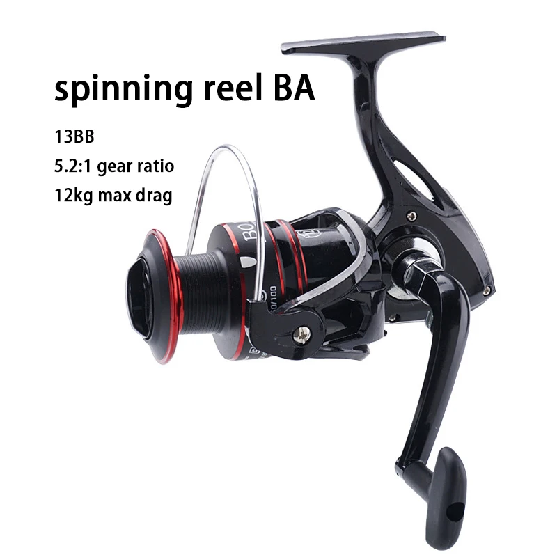 13BB высокоскоростная 5,2: 1 спиннинговая катушка большой мощности 3 кг 8 кг 12 кг Тормозная полностью Металлическая Рыболовная катушка 500-7000 для пресной и соленой воды
13BB высокоскоростная 5,2: 1 спиннинговая катушка большой мощности 3 кг 8 кг 12 кг Тормозная полностью Металлическая Рыболовная катушка 500-7000 для пресной и соленой воды