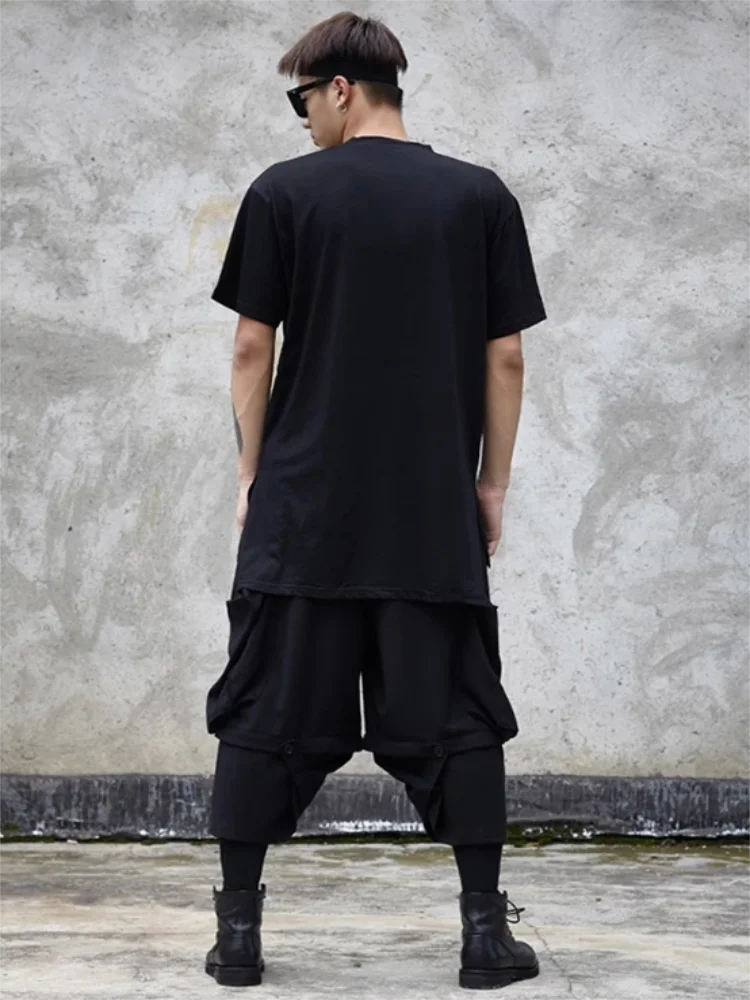 Men's Wide-Leg Pants Spring And Autumn New Style Work Style Personality False Two Pieces Of Fashion Leisure Loose Large Pants
Men's Wide-Leg Pants Spring And Autumn New Style Work Style Personality False Two Pieces Of Fashion Leisure Loose Large Pants