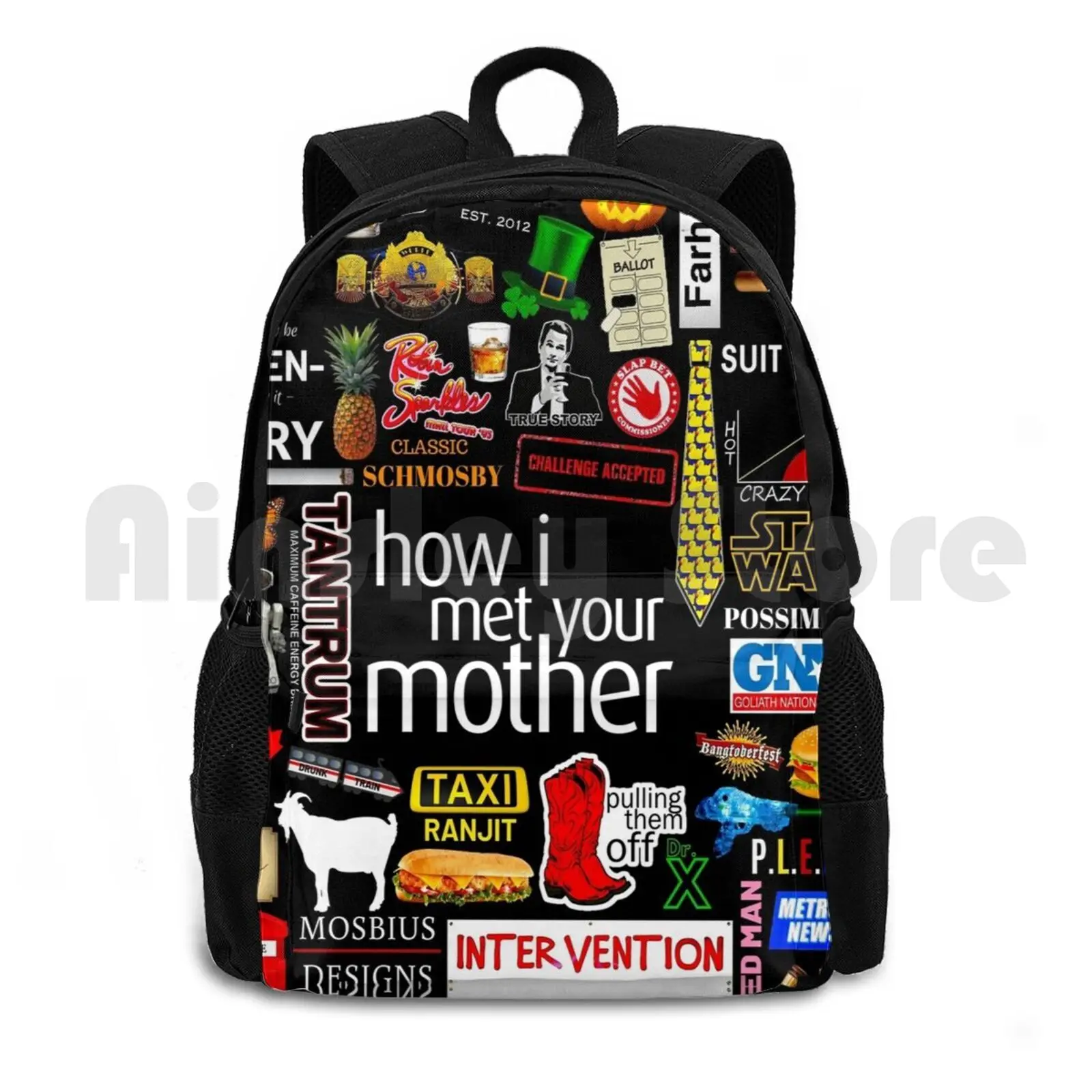 How I Met Your Mother Collage Poster Iconographic-Infographic Outdoor Hiking Backpack Riding Climbing Sports Bag Himym How I
How I Met Your Mother Collage Poster Iconographic-Infographic Outdoor Hiking Backpack Riding Climbing Sports Bag Himym How I