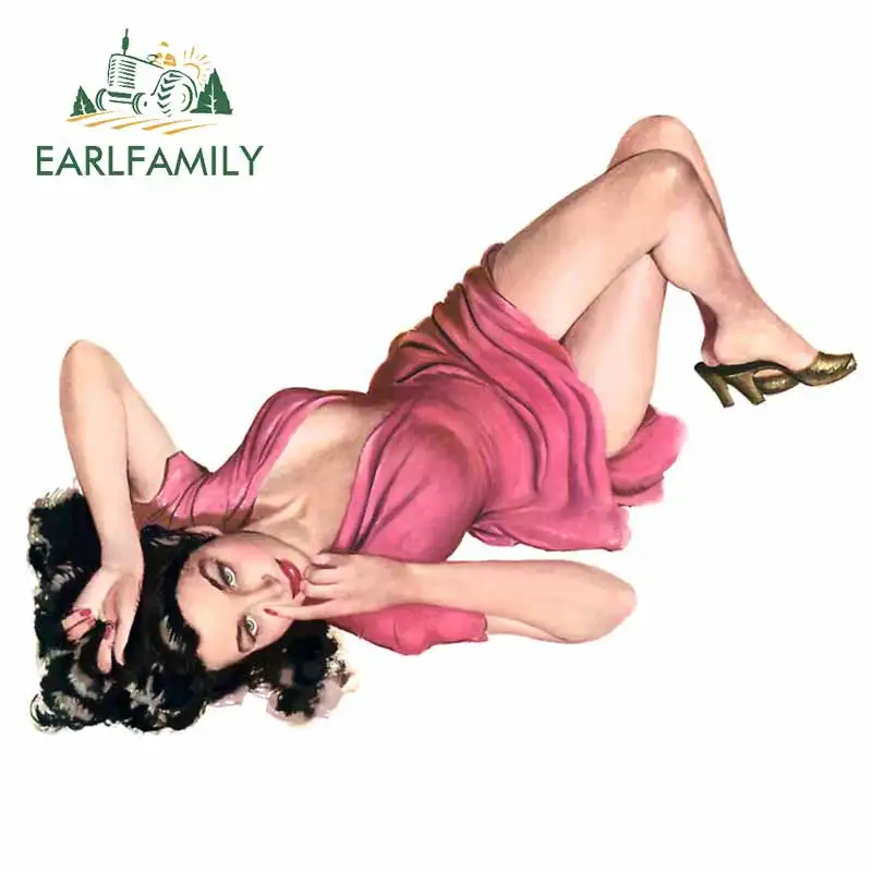 EARLFAMILY 13cm x 9.7cm For Pin Up Girls Motorcycle Car Stickers Fashion Graphics Decal Waterproof Car Styling Custom Printing
EARLFAMILY 13cm x 9.7cm For Pin Up Girls Motorcycle Car Stickers Fashion Graphics Decal Waterproof Car Styling Custom Printing