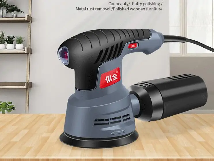 Mini woodworking electric sander round sandpaper random track polishing grinder paint putty wall power tools
Mini woodworking electric sander round sandpaper random track polishing grinder paint putty wall power tools