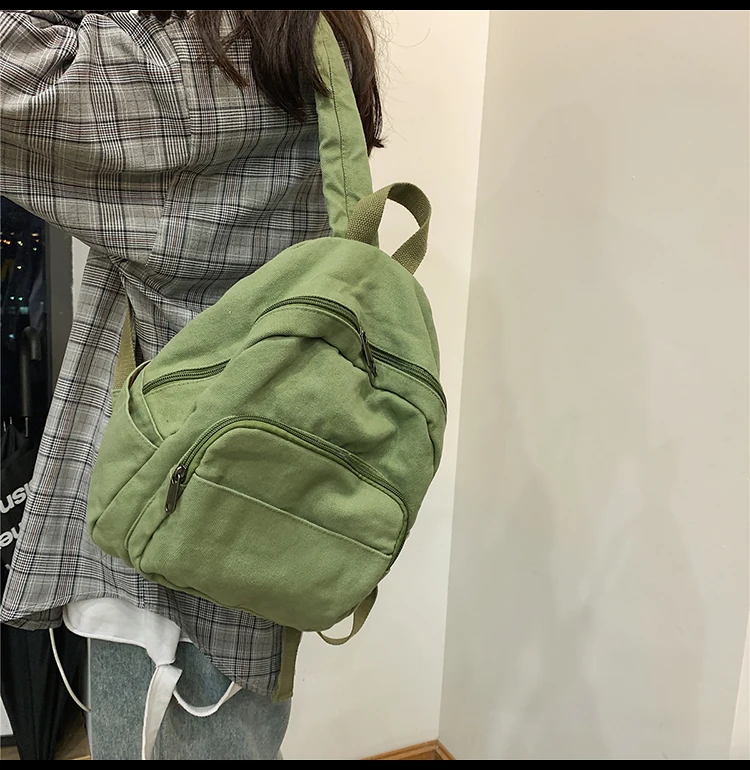 Lazy Feng Shui Wash Canvas Backpack Niche and Causal Versatile Small and Versatile Mini Artistic Backpack
Lazy Feng Shui Wash Canvas Backpack Niche and Causal Versatile Small and Versatile Mini Artistic Backpack