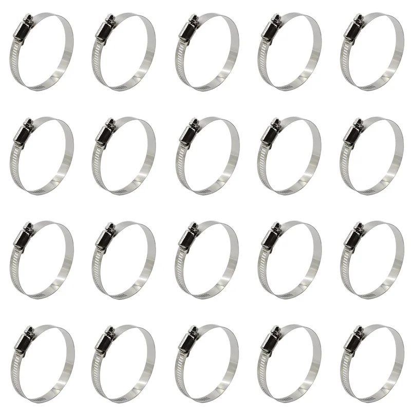 20PCS Cable Clamp,Adjustable Steel Duct Clamps Hose Clamp Pipe Clamp Air Ducting Clamp Worm Drive Hose Clamps Tube Clamp Metal C
20PCS Cable Clamp,Adjustable Steel Duct Clamps Hose Clamp Pipe Clamp Air Ducting Clamp Worm Drive Hose Clamps Tube Clamp Metal C