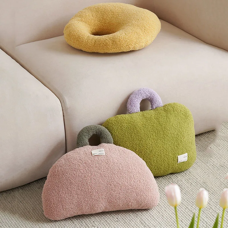 Velvet Home Cushion Portable Bag Pattern With Plush Cushion Living Room Backrest Massage Pillow Cojines подушка декоративая
Velvet Home Cushion Portable Bag Pattern With Plush Cushion Living Room Backrest Massage Pillow Cojines подушка декоративая