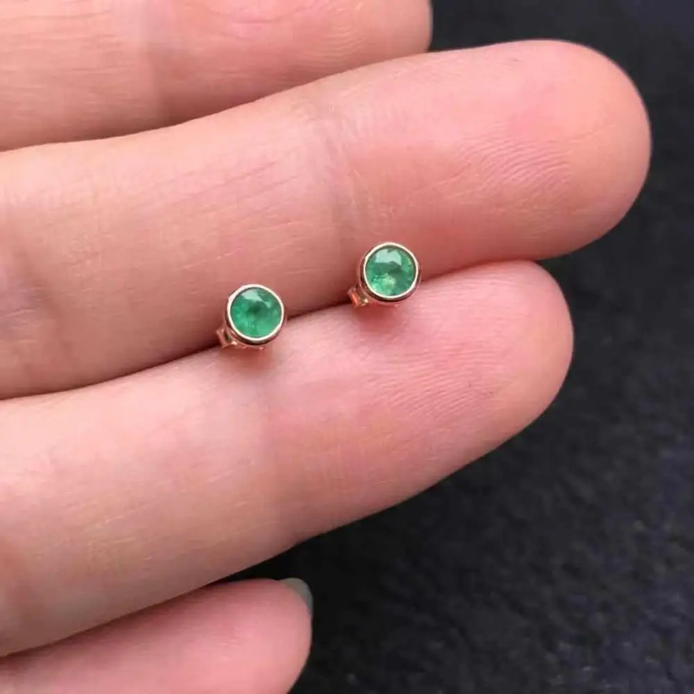 Natural Columbia Emerald Gemstone Square Stud Earrings Real 925 Silver Earrings Fine Charm Jewelry for Women
Natural Columbia Emerald Gemstone Square Stud Earrings Real 925 Silver Earrings Fine Charm Jewelry for Women