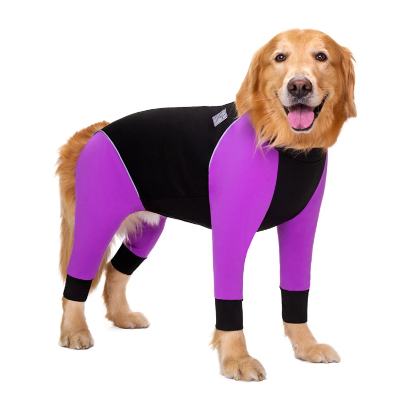 Waterproof Dog Clothes For Large Dogs Male Female Dog Jumpsuits With Back Zipper Soft Dog Onesie Wholesale Dog Coat Purple Green
Waterproof Dog Clothes For Large Dogs Male Female Dog Jumpsuits With Back Zipper Soft Dog Onesie Wholesale Dog Coat Purple Green