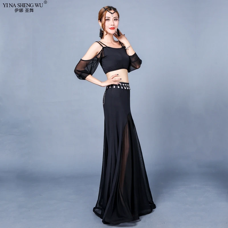 Women's Belly Dance Set 2pcs Top LongSkirt Costume Belly Dancing Clothes Sexy Girl Bellydance Clothes Wear 2pcs Dance Set Wear
Women's Belly Dance Set 2pcs Top LongSkirt Costume Belly Dancing Clothes Sexy Girl Bellydance Clothes Wear 2pcs Dance Set Wear