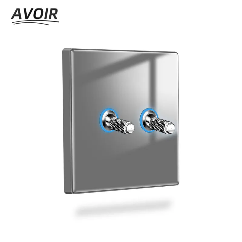 Avoir Wall Led Light Toggle Switch Crystal Gray Glass Panel Electrical Plugs EU French Standard Dimmer CAT6 TV Network 220V 16A
Avoir Wall Led Light Toggle Switch Crystal Gray Glass Panel Electrical Plugs EU French Standard Dimmer CAT6 TV Network 220V 16A