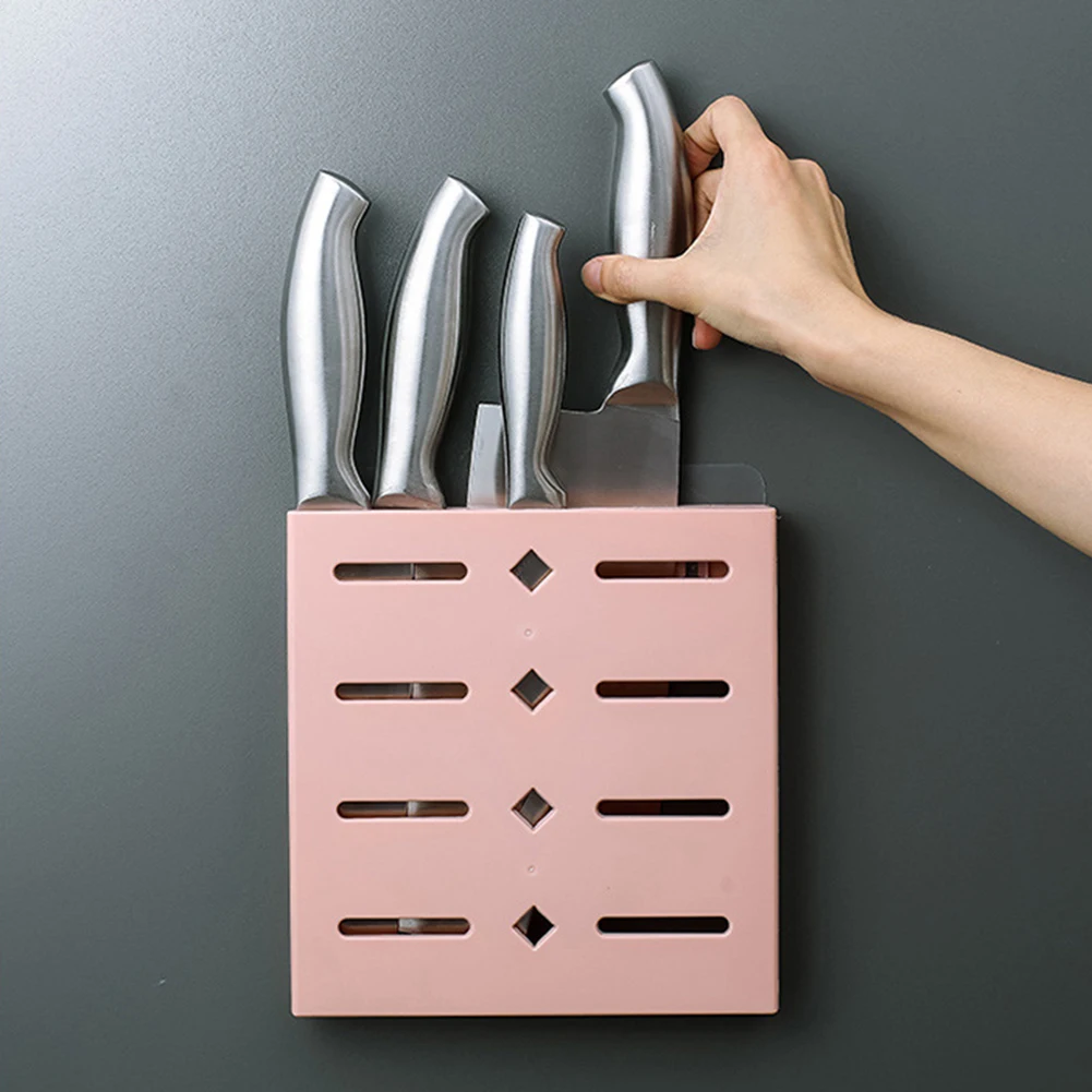 Wall-Mounted Self Adhesive Drain Kitchen Knife Storage Container Cutlery Organizer Kitchen Knives Holder Utensils Organizer
Wall-Mounted Self Adhesive Drain Kitchen Knife Storage Container Cutlery Organizer Kitchen Knives Holder Utensils Organizer