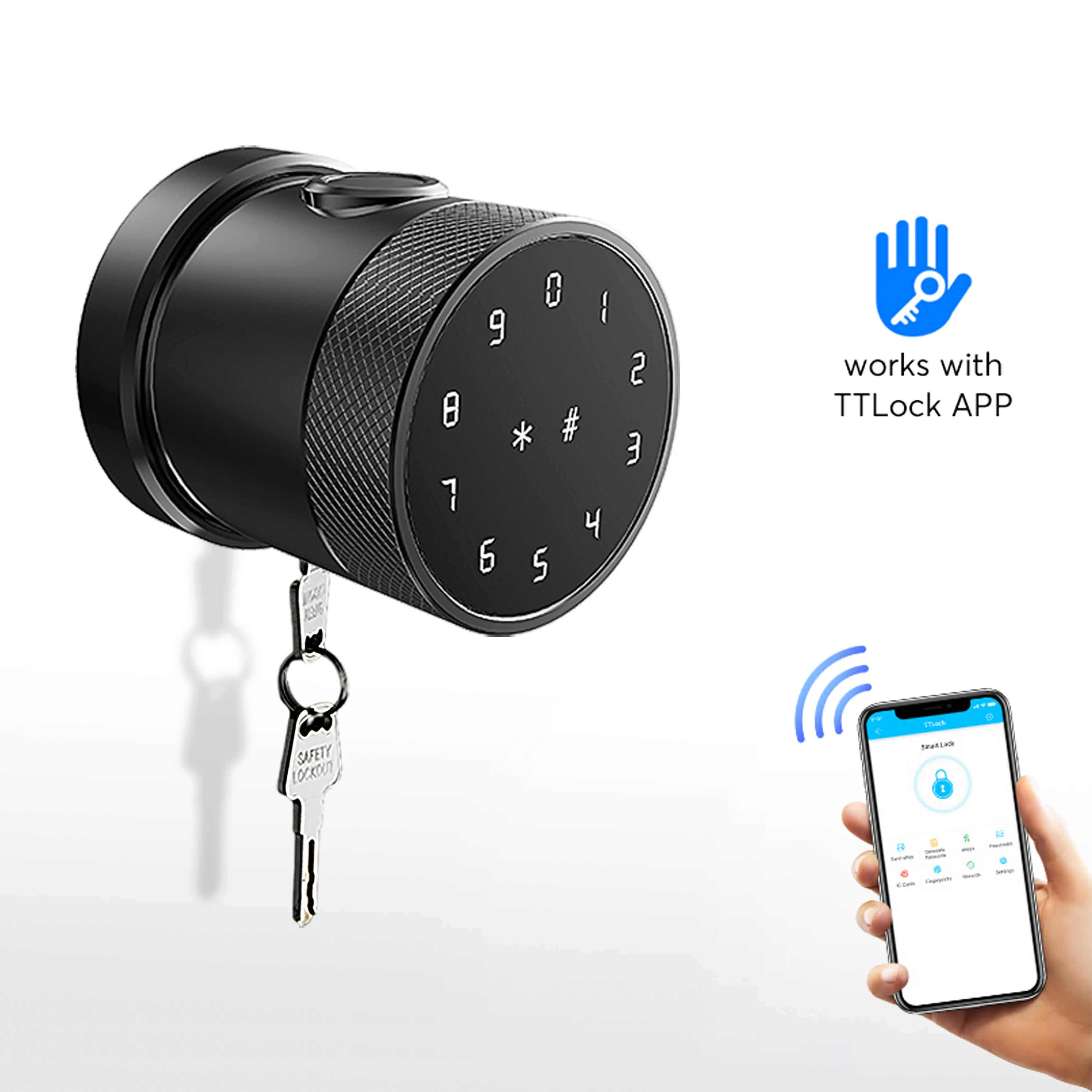 door lock electronic Biometric fingerprint cerradura eléctrica intelligent code WiFi ttlock lock
door lock electronic Biometric fingerprint cerradura eléctrica intelligent code WiFi ttlock lock