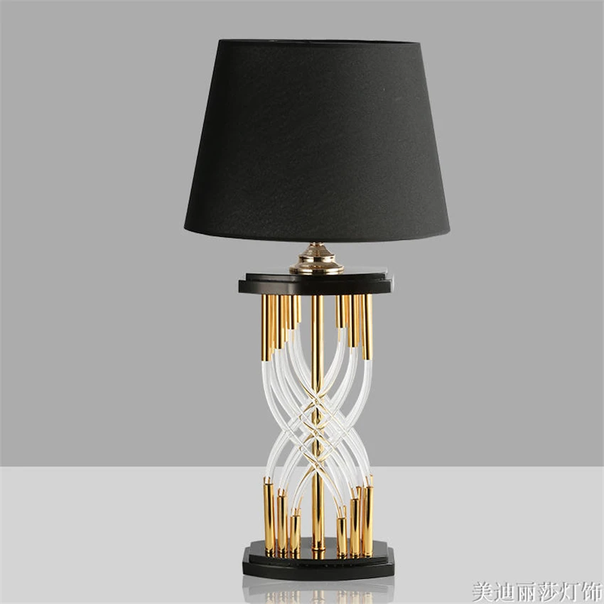 Modern modern elbow glass table lamps European fabric metal luxury table lights study bedroom study desk lights deco lighting
Modern modern elbow glass table lamps European fabric metal luxury table lights study bedroom study desk lights deco lighting