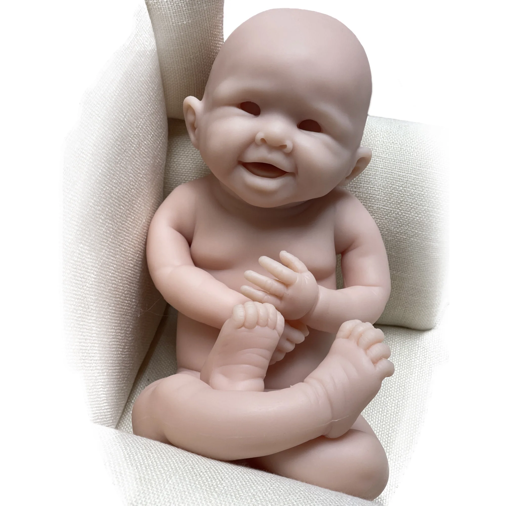 20" Silicone Reborn Doll Kits Solid Baby Parts Unpainted DIY Blank Toys Accessory Bebe Peças De Boneca Renascida
20" Silicone Reborn Doll Kits Solid Baby Parts Unpainted DIY Blank Toys Accessory Bebe Peças De Boneca Renascida