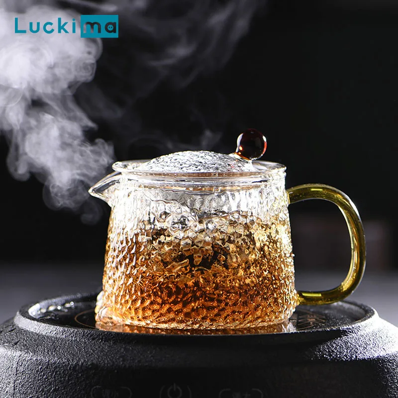 300ML/500ML Thickened Glass Heat Resistant Teapot Water Jug with Tea Infuser High Temperature Heating Water Pot Gift Idea
300ML/500ML Thickened Glass Heat Resistant Teapot Water Jug with Tea Infuser High Temperature Heating Water Pot Gift Idea