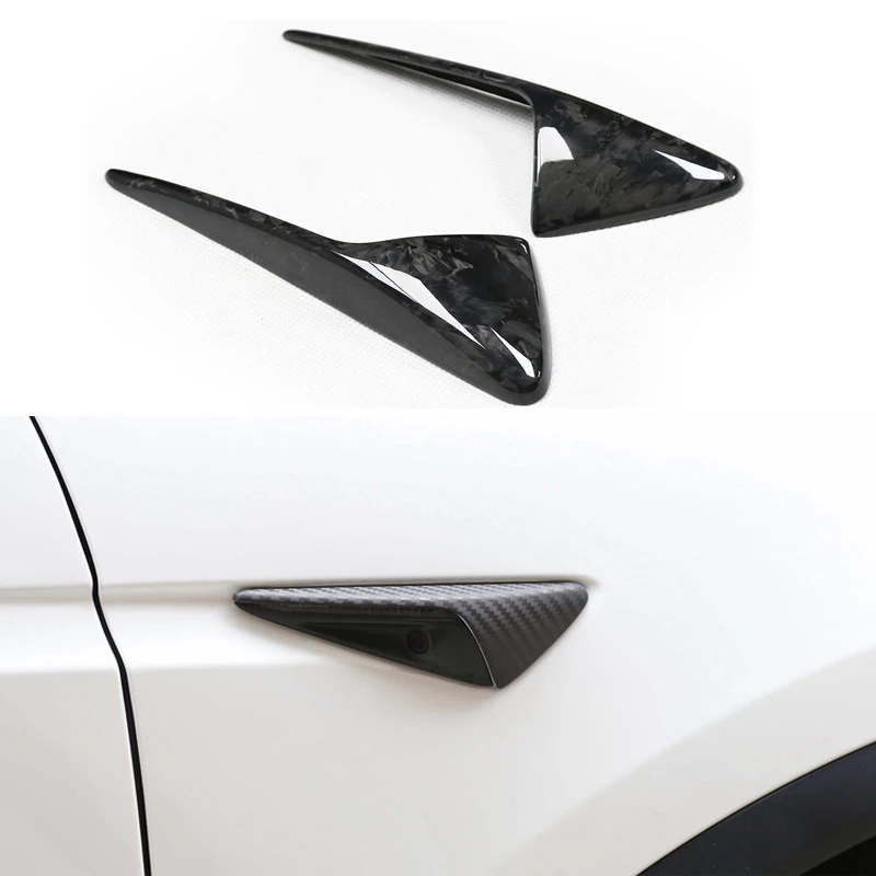 Real Carbon Fiber For Tesla Model 3 17-2019 S 12 -19 X 2016 -19 Model Y Car Side Marker Turn Signal Cover Camera Fender Overlay
Real Carbon Fiber For Tesla Model 3 17-2019 S 12 -19 X 2016 -19 Model Y Car Side Marker Turn Signal Cover Camera Fender Overlay