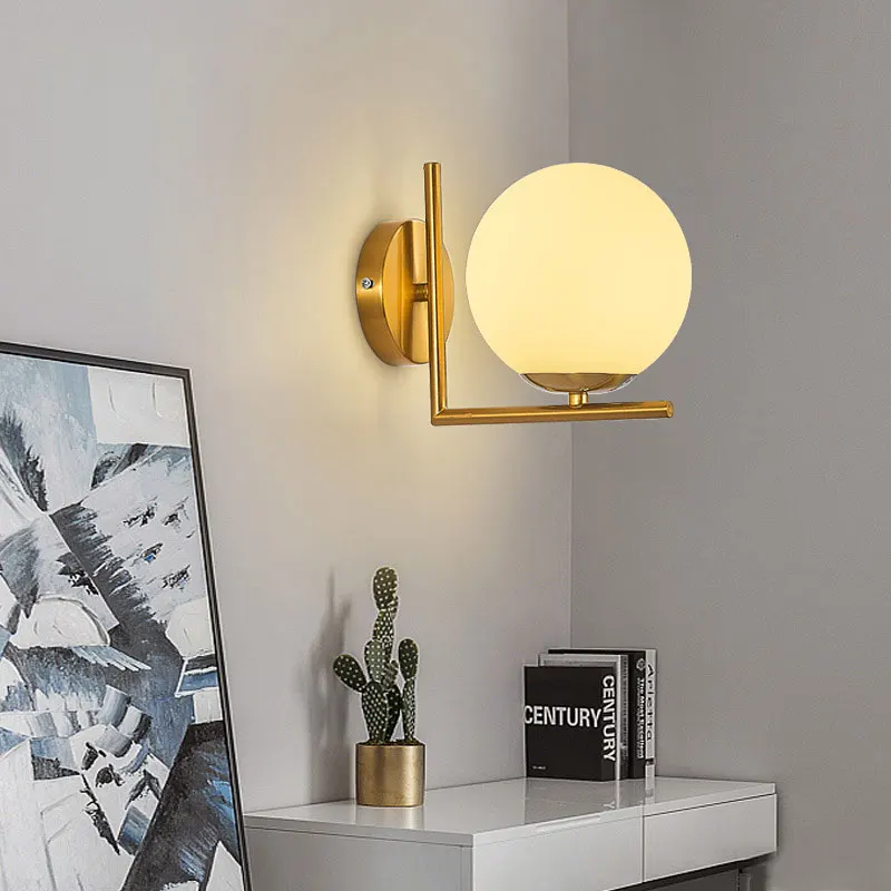 Modern Glass Wall Lamp Gold Led Wall Lights Home Decor Bedroom Bedside Wall Sconce Bathroom Mirror Light Living Room Decoration
Modern Glass Wall Lamp Gold Led Wall Lights Home Decor Bedroom Bedside Wall Sconce Bathroom Mirror Light Living Room Decoration