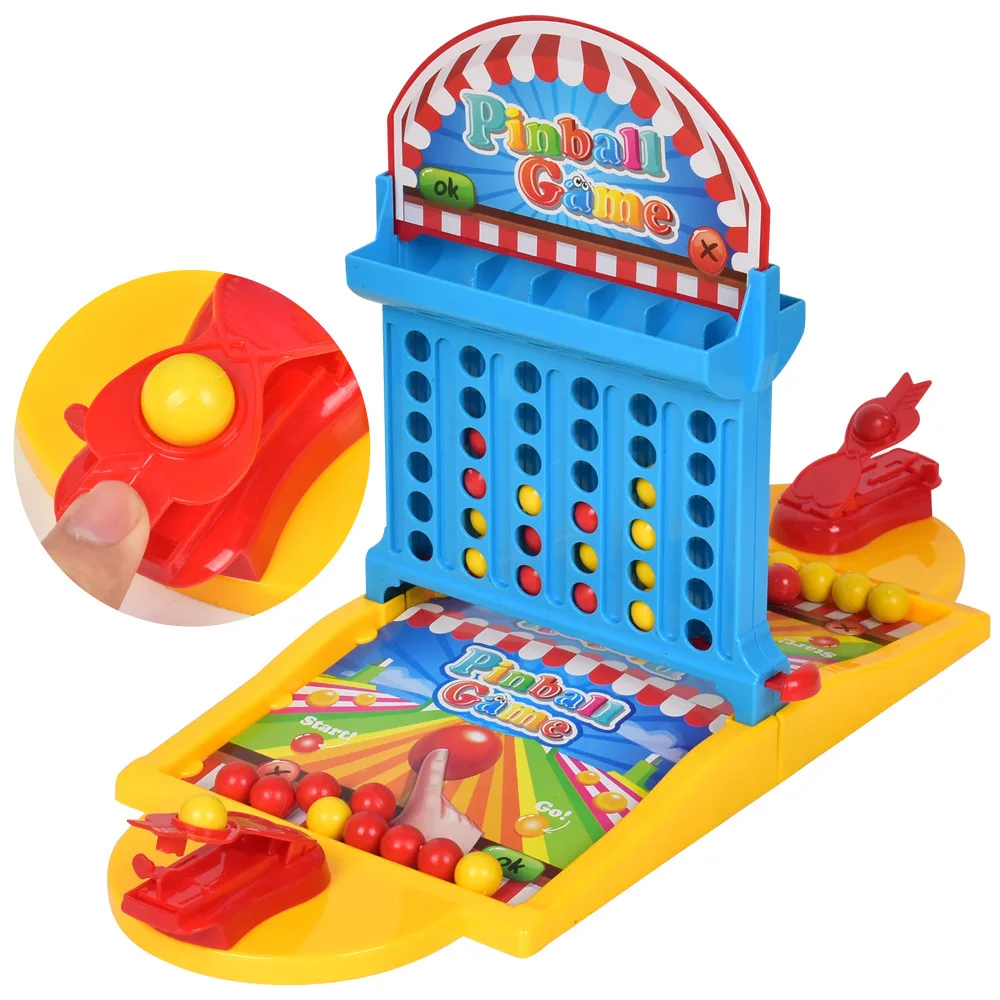 Desktop Pinball Machine Pinball Four Chess Two-in-one Desktop Shooting Game Table Interactive Decompression Basketball Toy
Desktop Pinball Machine Pinball Four Chess Two-in-one Desktop Shooting Game Table Interactive Decompression Basketball Toy