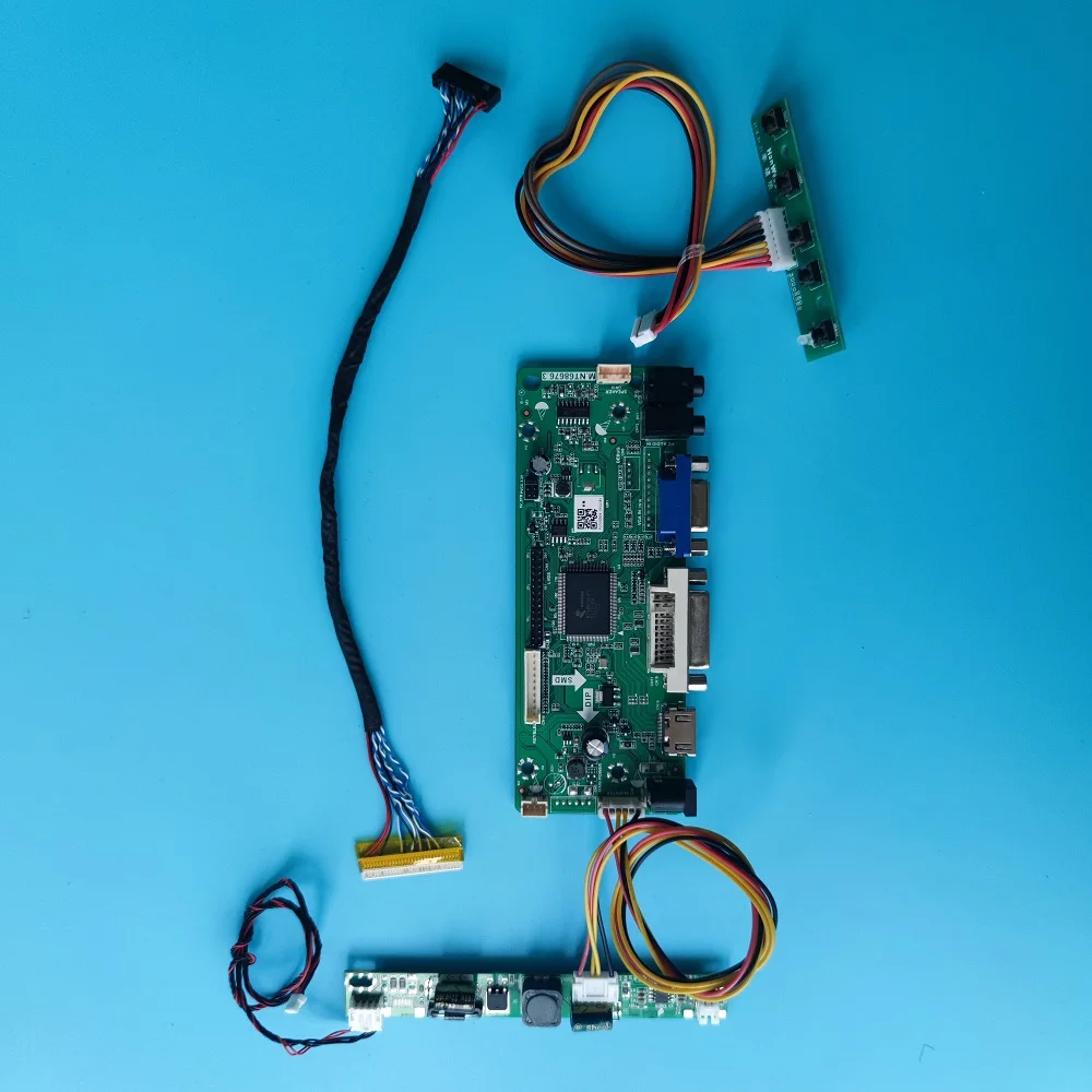 Kit For M240HW01 Display M.NT68676 Controller board 1920x1080 HDMI-compatible screen monitor DIY 24" panel LVDS LED Audio VGA
Kit For M240HW01 Display M.NT68676 Controller board 1920x1080 HDMI-compatible screen monitor DIY 24" panel LVDS LED Audio VGA