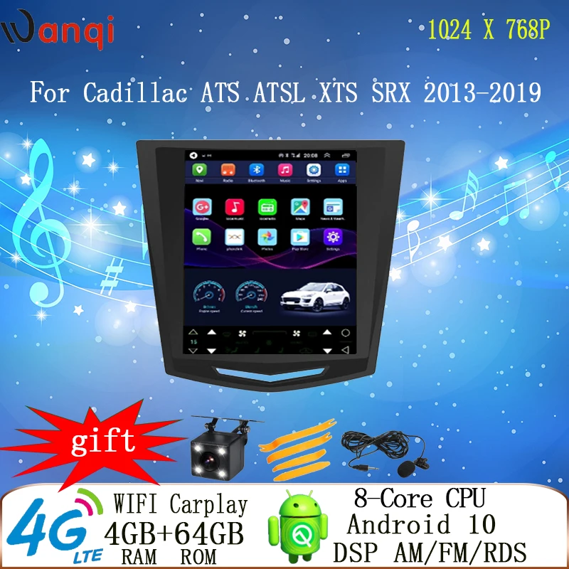 Tesla Style Android Navigation Multimedia Radio Player for Cadillac ATS ATSL XTS SRX 2013-2019 GPS DSP Video Vertical Screen
Tesla Style Android Navigation Multimedia Radio Player for Cadillac ATS ATSL XTS SRX 2013-2019 GPS DSP Video Vertical Screen