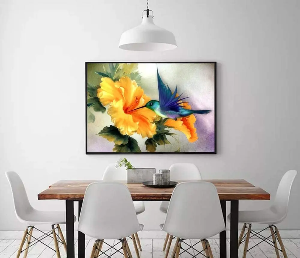 DIY Diamond Painting Full Round Drill Kits Picture Craft for Home Wall Decor Hummingbird Collecting Nectar Tiny Wing
DIY Diamond Painting Full Round Drill Kits Picture Craft for Home Wall Decor Hummingbird Collecting Nectar Tiny Wing