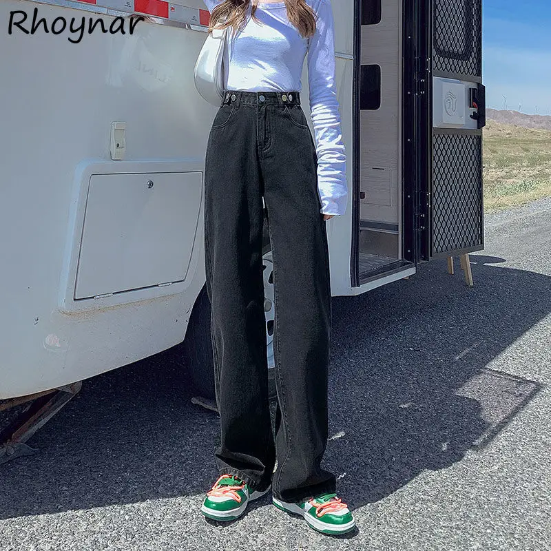 Jeans Women Vintage High Waist Leisure Female All-match Loose Autumn New Stylish Streetwear Elegant Pockets Solid Simple Cozy
Jeans Women Vintage High Waist Leisure Female All-match Loose Autumn New Stylish Streetwear Elegant Pockets Solid Simple Cozy