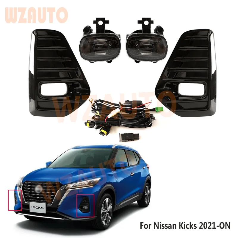 WZAUTO Full Set Fog Light Spot Driving Lamp KIT Refit LED Fog Lamp Harness Set Switch Wiring For Nissan Kicks 2021 ON
WZAUTO Full Set Fog Light Spot Driving Lamp KIT Refit LED Fog Lamp Harness Set Switch Wiring For Nissan Kicks 2021 ON