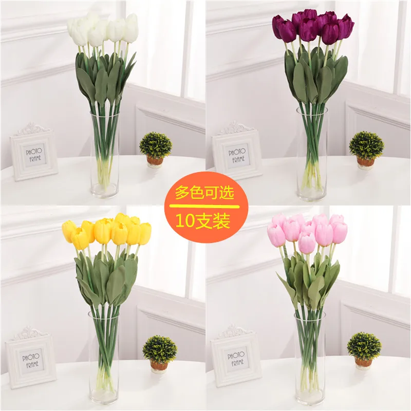 Simulation 10 pack tulip silk flower dry flower indoor artificial flower handicraft living room table decoration flower
Simulation 10 pack tulip silk flower dry flower indoor artificial flower handicraft living room table decoration flower