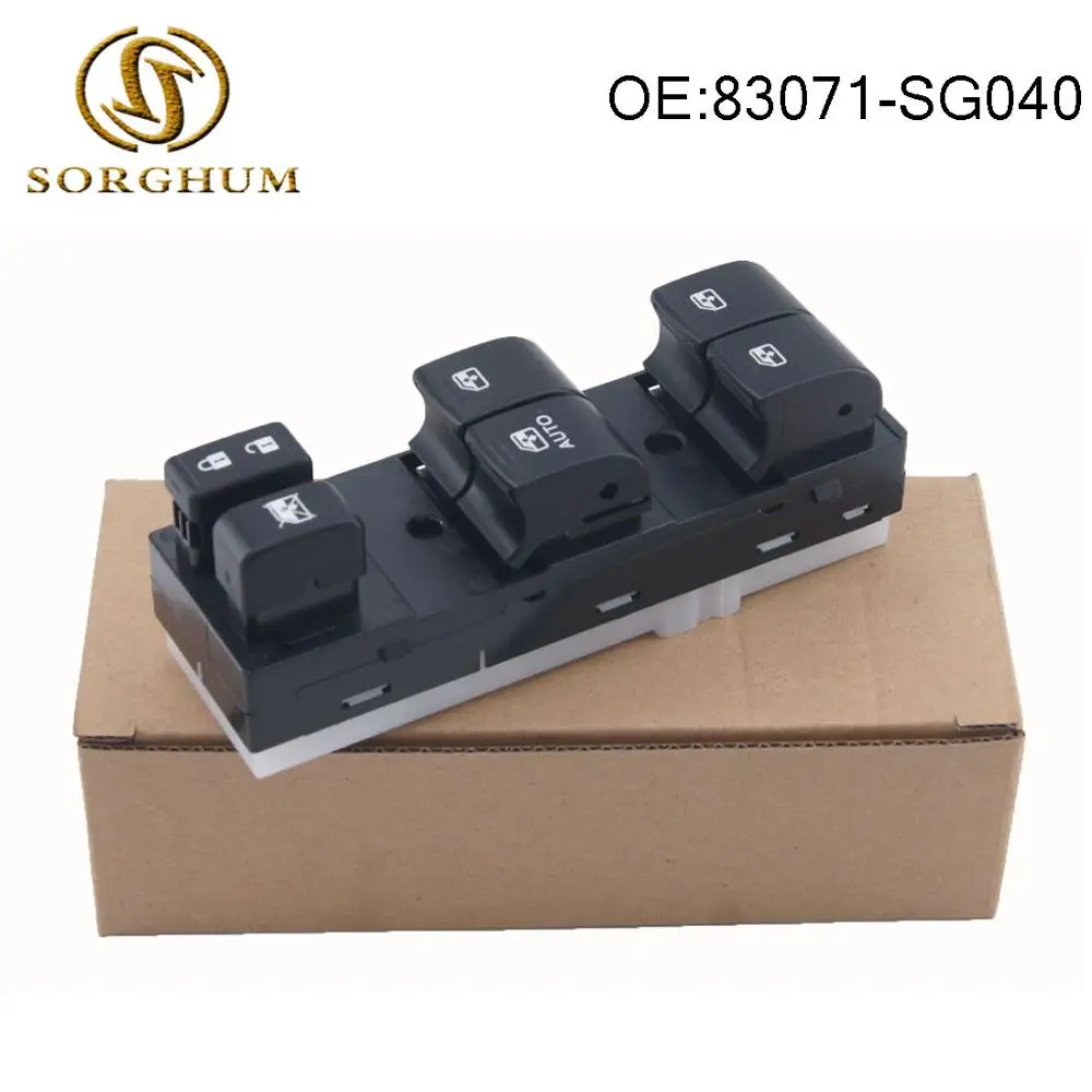 83071-SG040 83071SG040 Front Left Power Window Master Switch For Subaru Forester 2014-2016
83071-SG040 83071SG040 Front Left Power Window Master Switch For Subaru Forester 2014-2016
