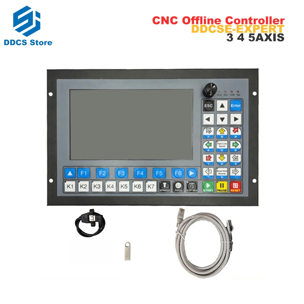 The latest version DDCS Expert V2 3/4/5 Axis CNC Standalone Offline Controller Support Close-loop Stepper/ATC Controller
The latest version DDCS Expert V2 3/4/5 Axis CNC Standalone Offline Controller Support Close-loop Stepper/ATC Controller
