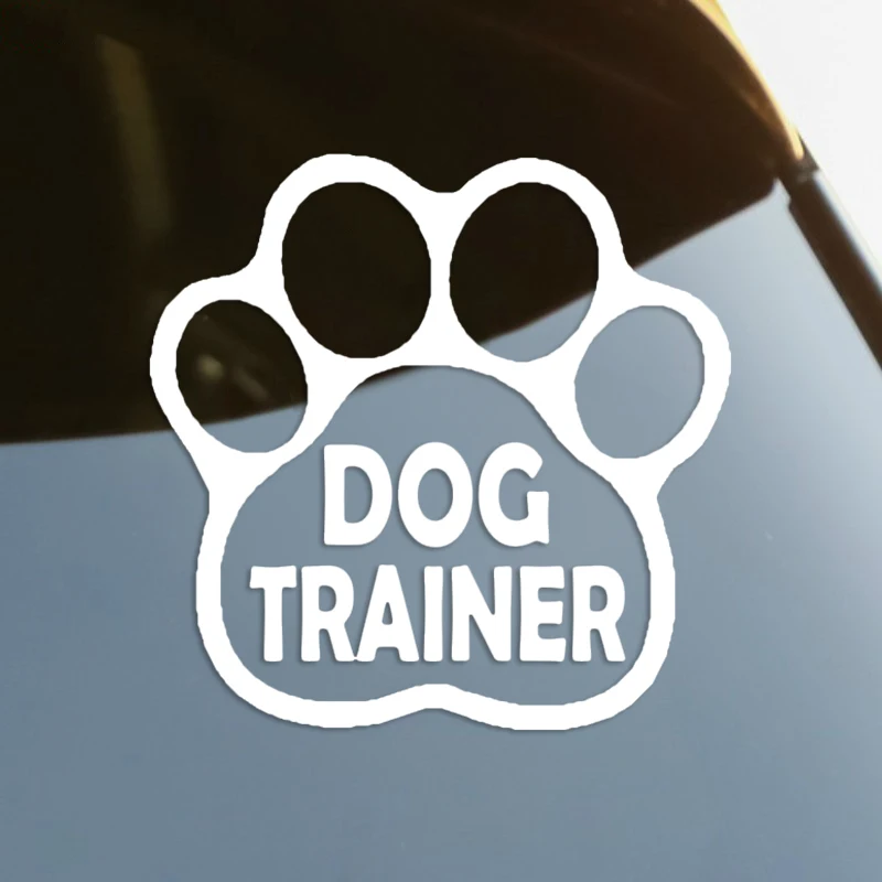 Dog Trainer Paw Die-Cut Vinyl Decal Car Sticker Waterproof Auto Decors on Car Body Bumper Rear Window Laptop Choose Size #S60351
Dog Trainer Paw Die-Cut Vinyl Decal Car Sticker Waterproof Auto Decors on Car Body Bumper Rear Window Laptop Choose Size #S60351